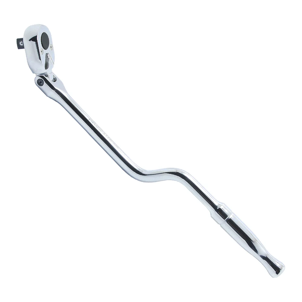 3/8" kurbel knarre, p type, glatter griff