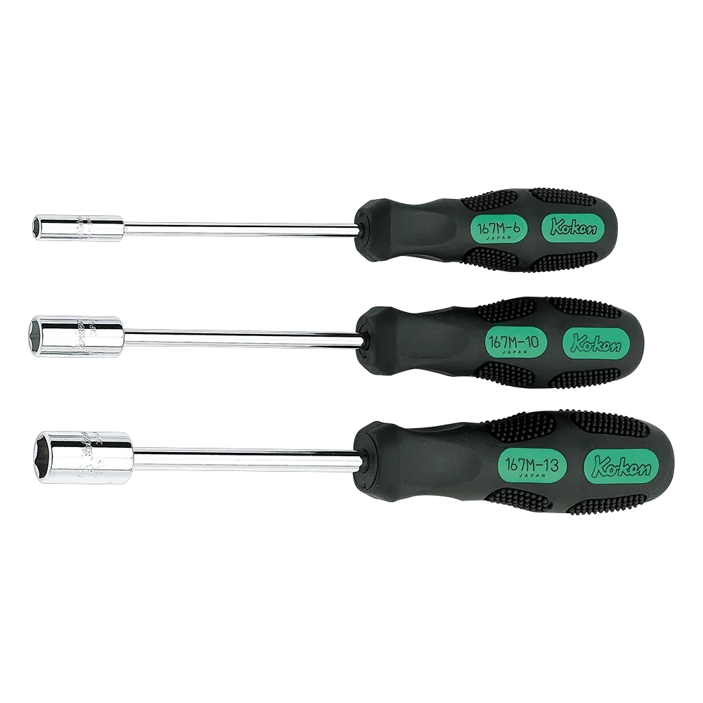 Schraubenzieher mit integriertem Sechskant (Zoll)