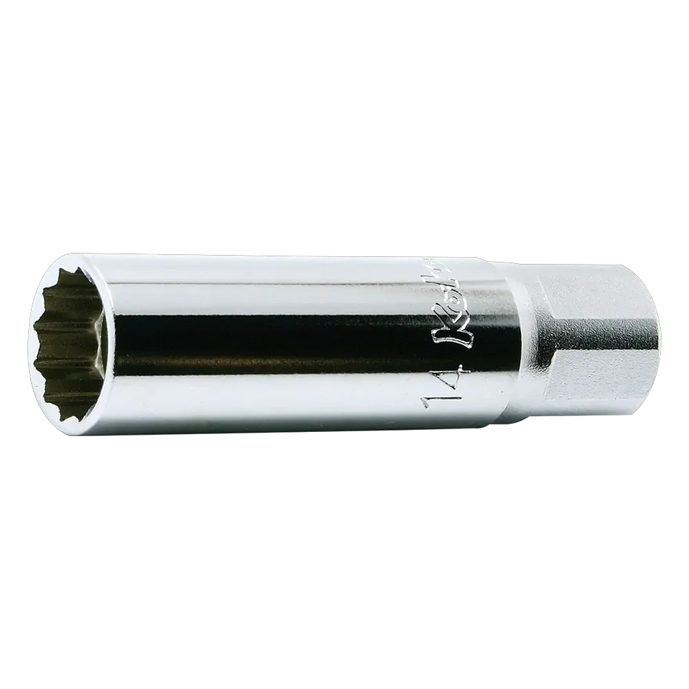 3/8'' 12-kant Zündkerzenschlüssel mit Magnet, 250 mm