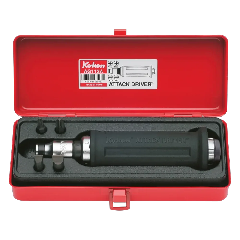 3/8'' Hanschlagschraubersatz, 6-teilig