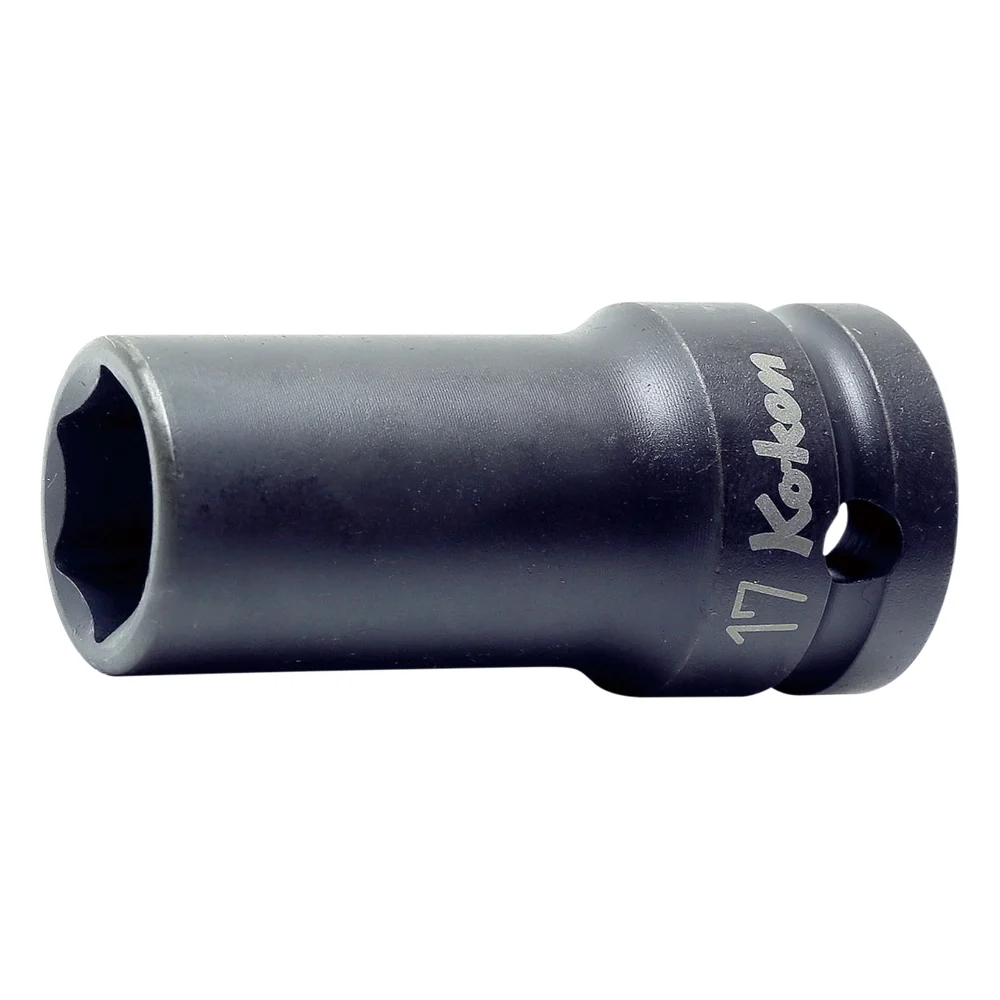 1/2'' 6-kant Schlagschrauber Nuss (mittellang), dünnwandig