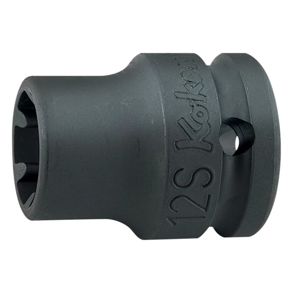 1/2'' Schlagschrauber Nuss mit LHS Profil, 38 mm