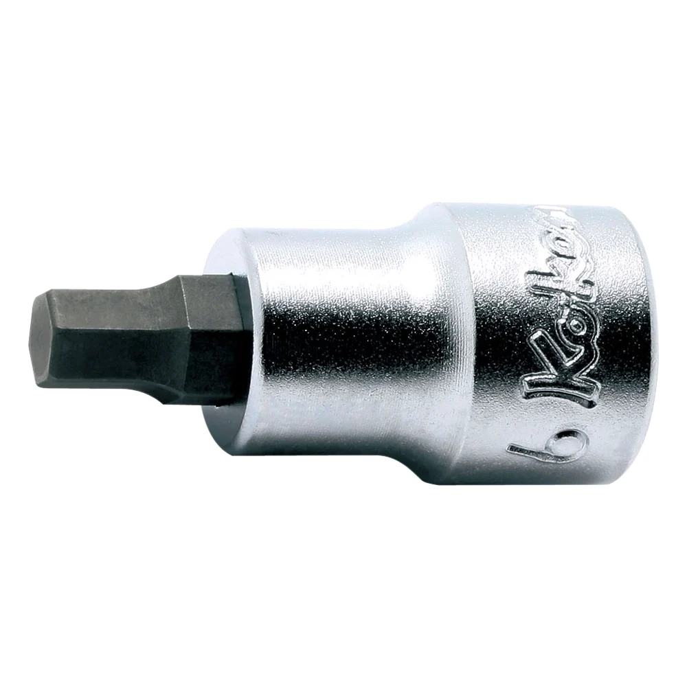 3/8'' Aussensechskant-Bitstecknuss, 38 mm