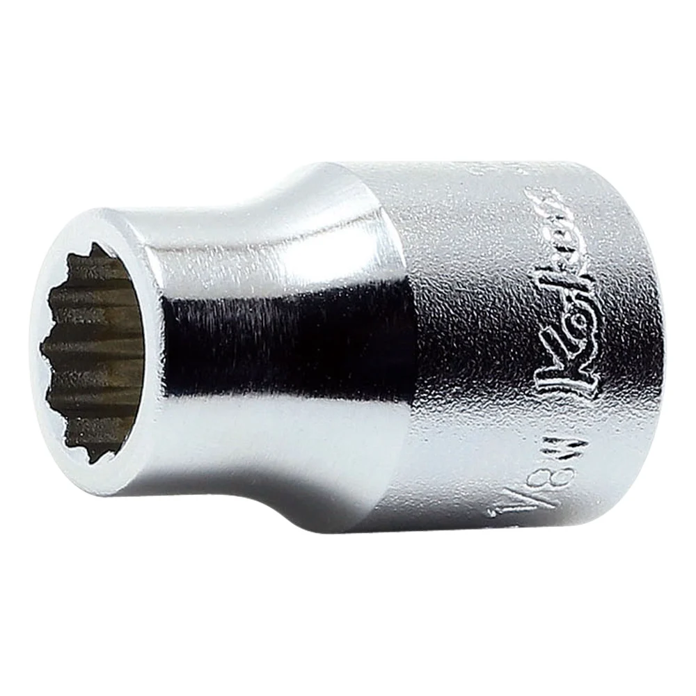 3/8'' 12-kant Stecknuss, WHITWORTH