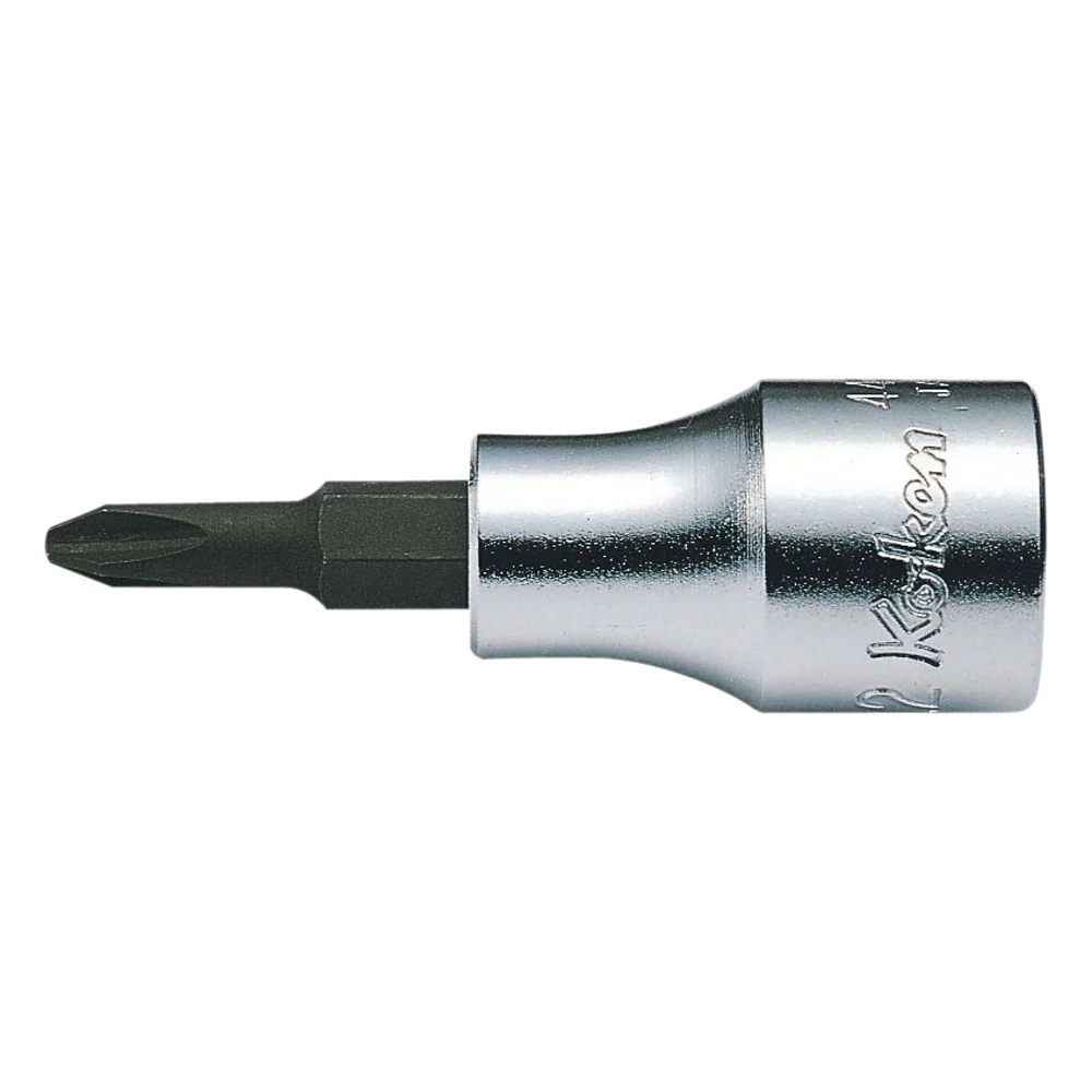 1/2" Phillips-Bitstecknuss (PH), 60 mm