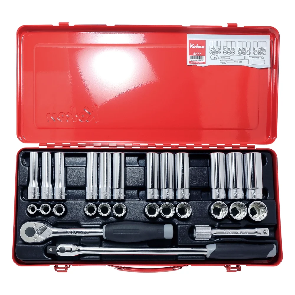 1/2'' Ratschensatz mit Stecknüssen