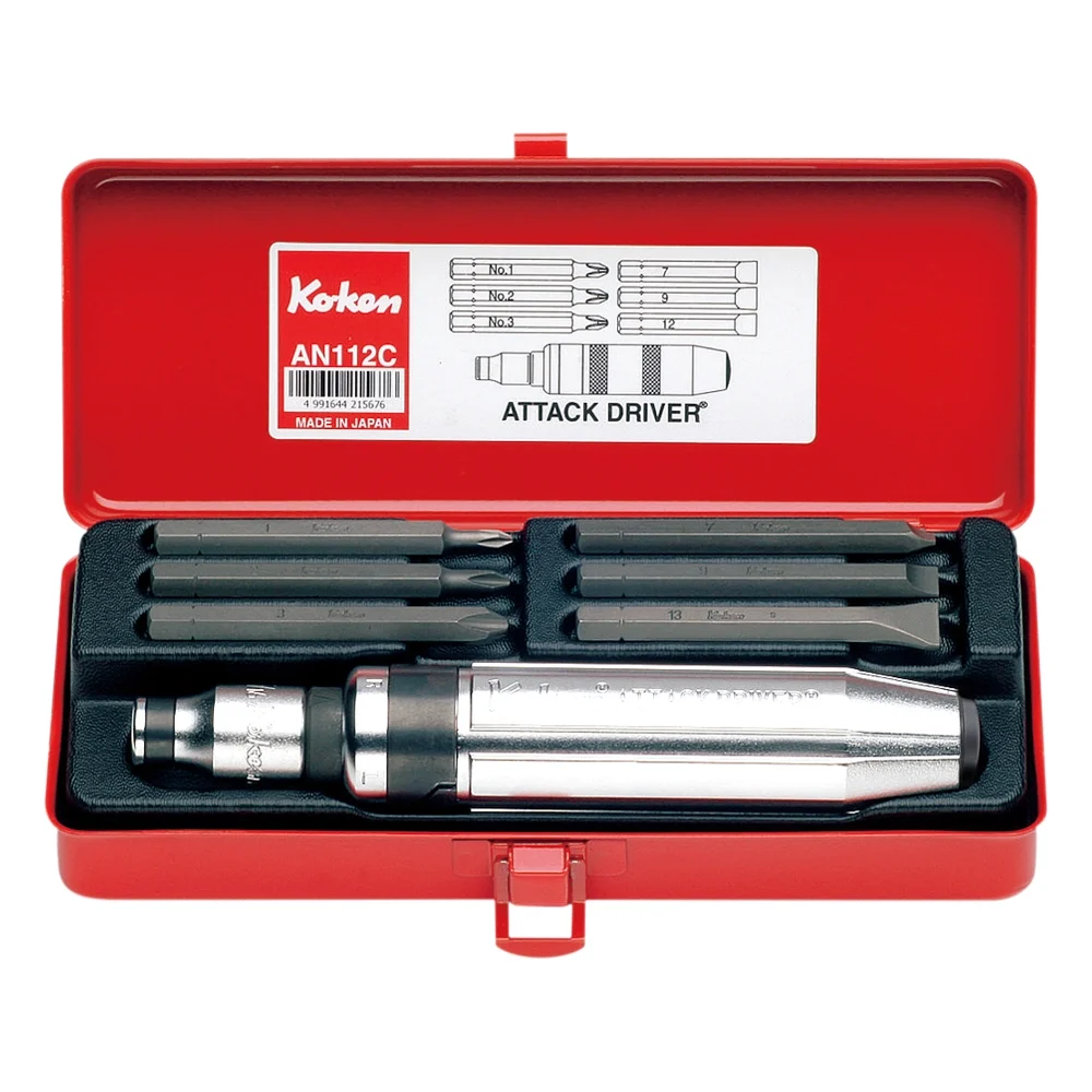 3/8'' Handschlagschraubersatz, 8-teilig