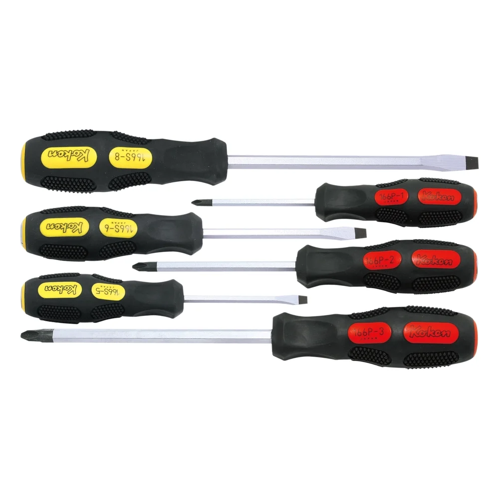 schraubenziehersatz, 6 teilig